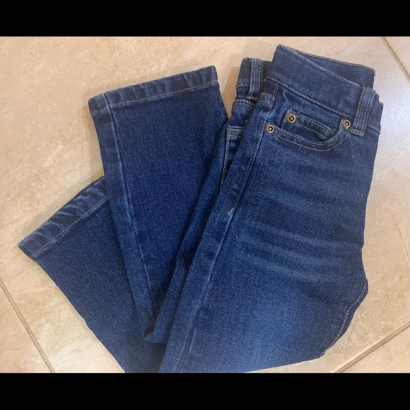 JANIE AND JACK STRAIGHT JEAN IN RINSE WASH - Picture 4 of 9